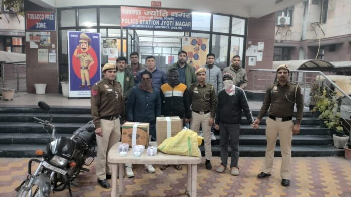 Jyoti Nagar Police Delhi Police Big Action