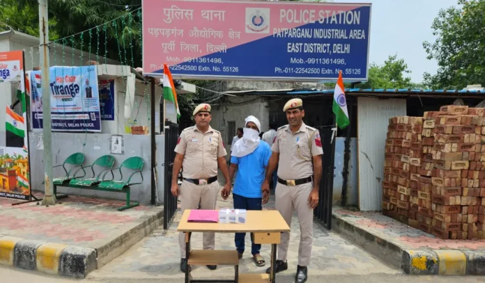 Deepak Hakla Arrest, Patparganj Police, Desi Katta Recovery, East Delhi Crime, Delhi Police
