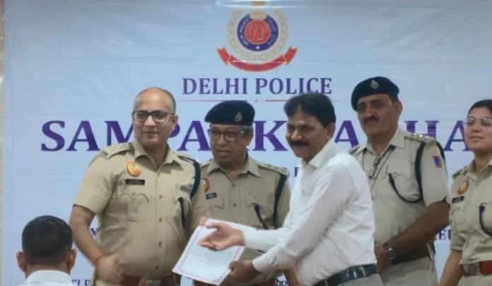 Police Sampark Sabha, Delhi Police East District, DCP Rajeev Kumar, Madhu Vihar Police, Delhi Police News
