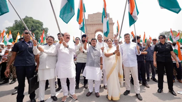Har Ghar Tiranga, Rekha Gupta, Nitin Nabin, Independence Day 2026, Tiranga Yatra Delhi