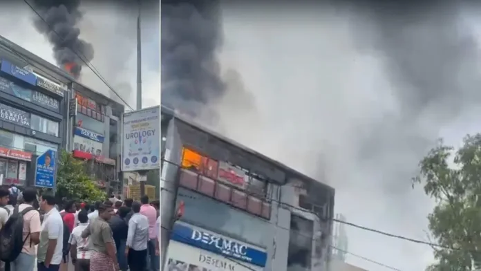 Model Town fire, Delhi building fire, Haldiram fire, Delhi Fire Service, Model Town incident