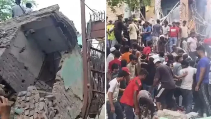 Seemapuri Building Collapse, Delhi Building Collapse, Seemapuri Rescue Operation, Delhi Accident, Building Collapse Delhi